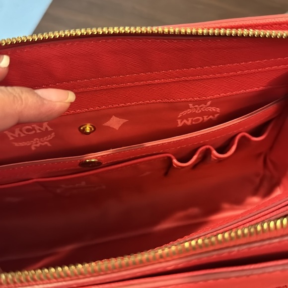 MCM Crossbody Bag in Saphiano Leather - Picture 10 of 12